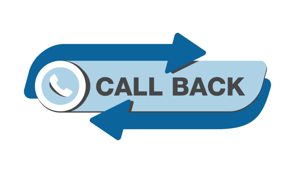 Request a callback button